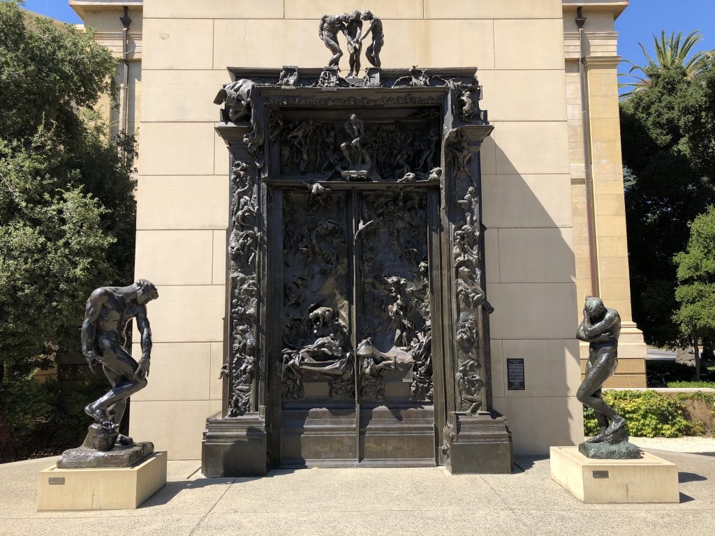 Gates of Hell by Auguste Rodin at Stanford University